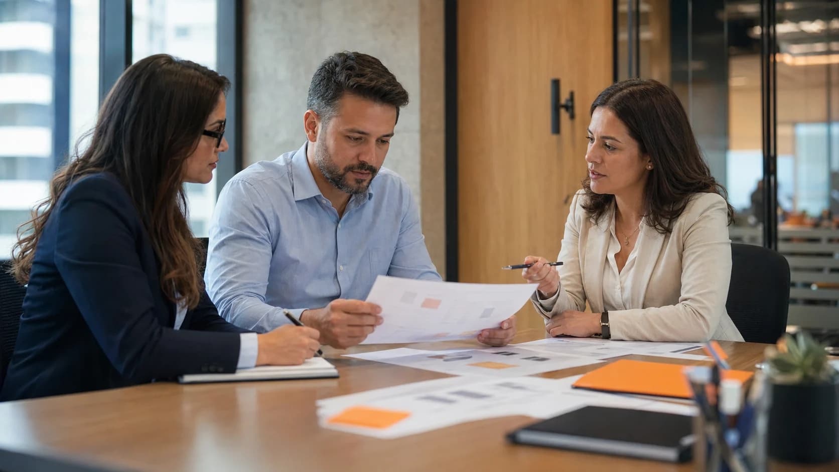 RH e financeiro revisando critérios de elegibilidade